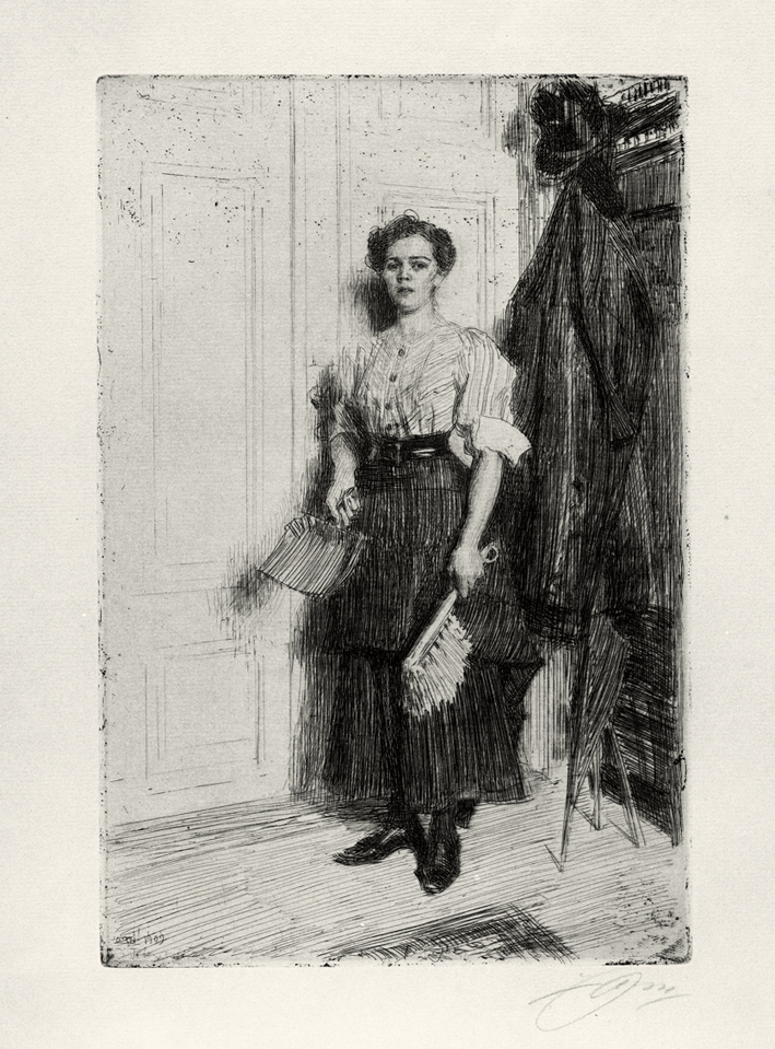  安德斯·莱奥纳德·佐恩 Anders Leonard Zorn —— 佐恩(素描) (90)